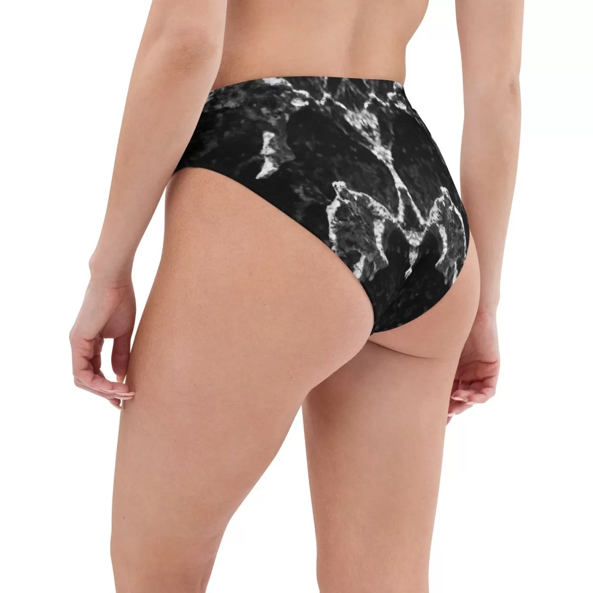 High-waisted Bikini Bottom - Beach Camo XT