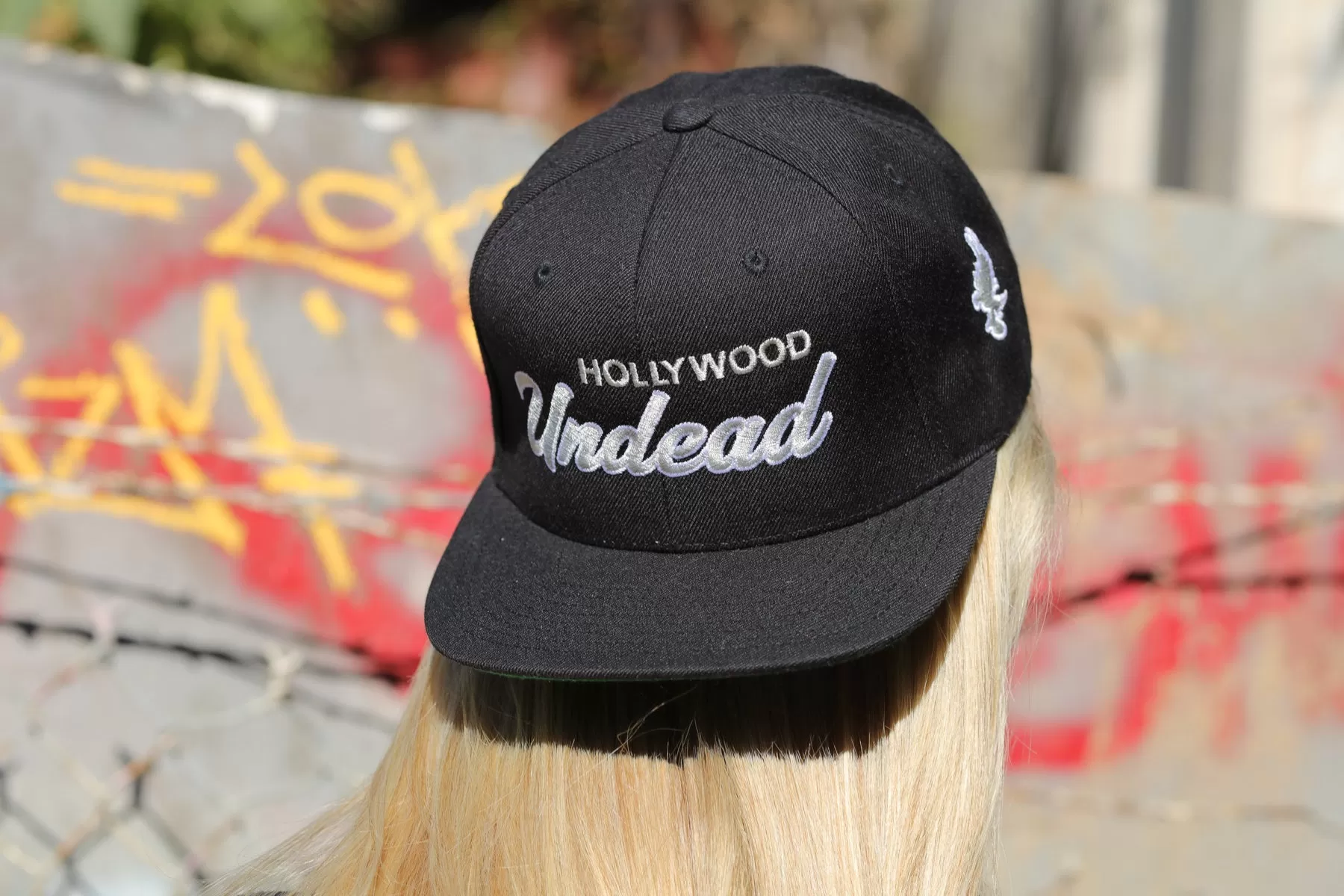 Hollywood Undead Script Snap Back Hat