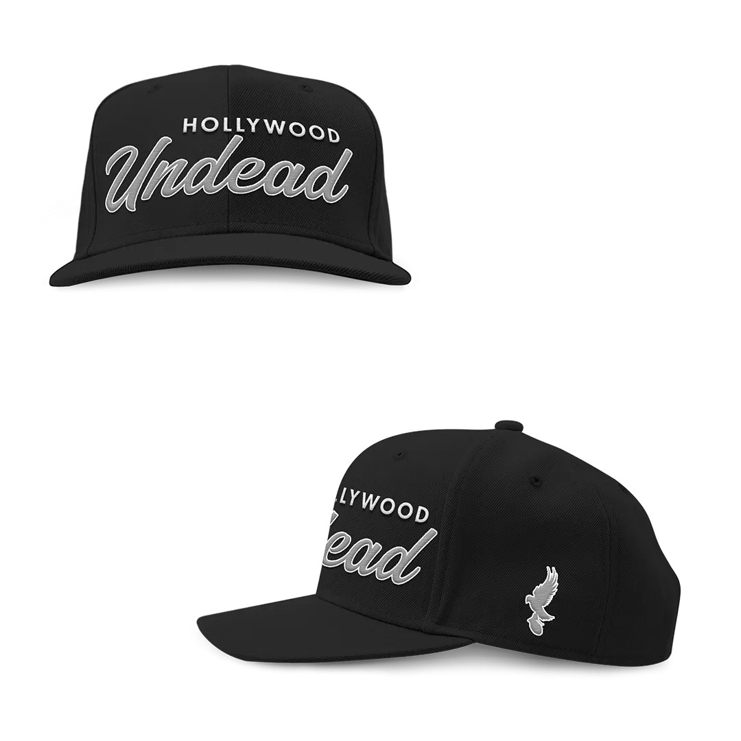 Hollywood Undead Script Snap Back Hat