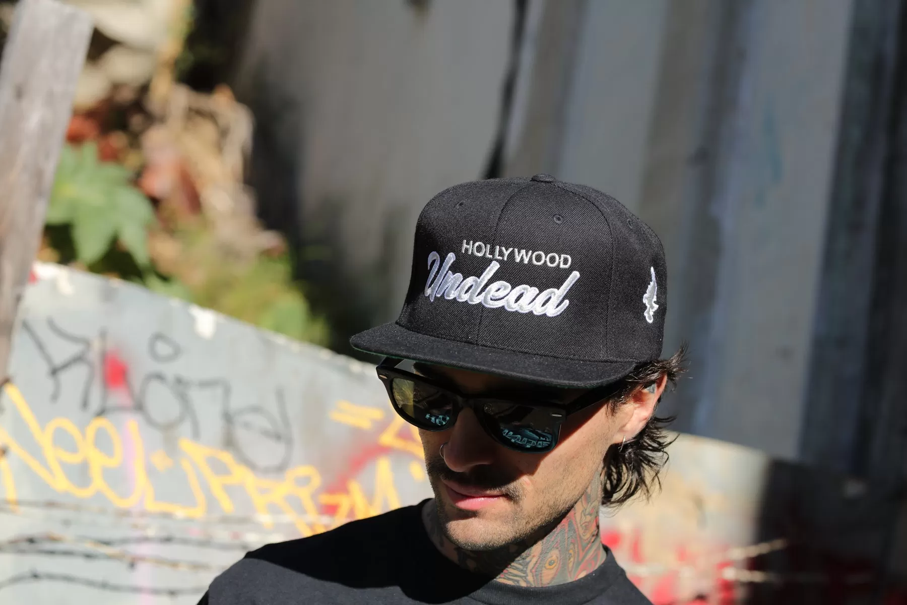 Hollywood Undead Script Snap Back Hat