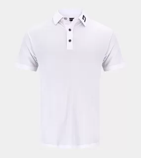 HONEYCOMB POLO - WHITE