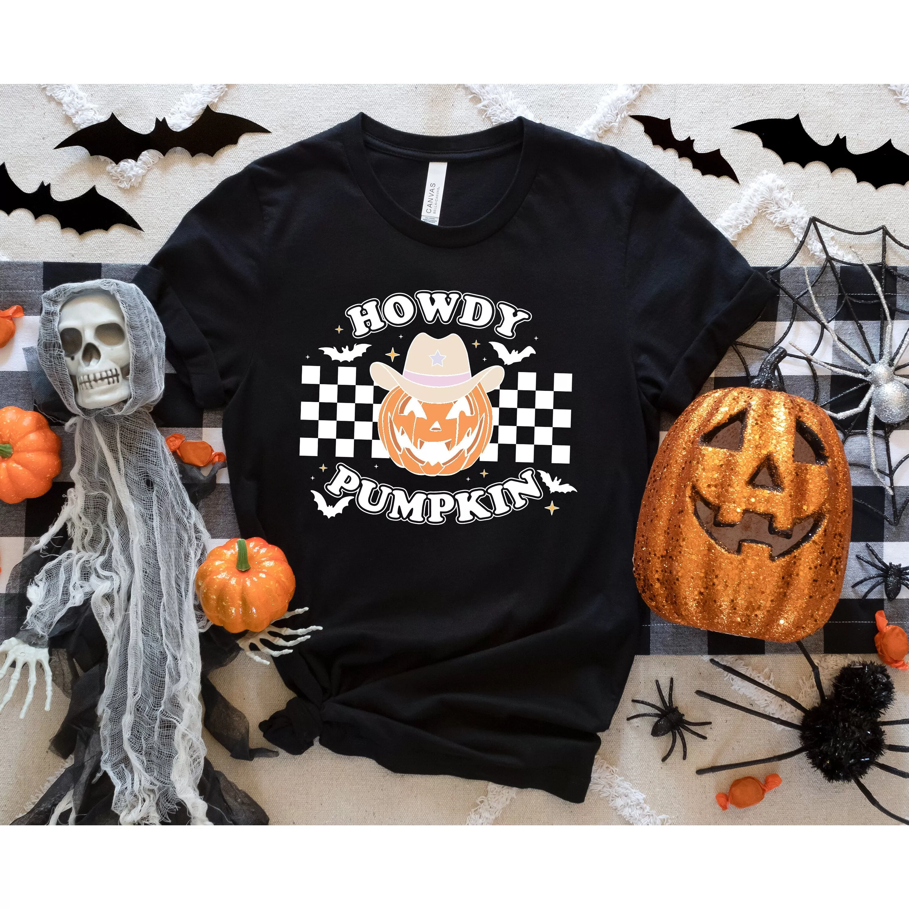 Howdy Pumpkin Halloween Sweatshirt