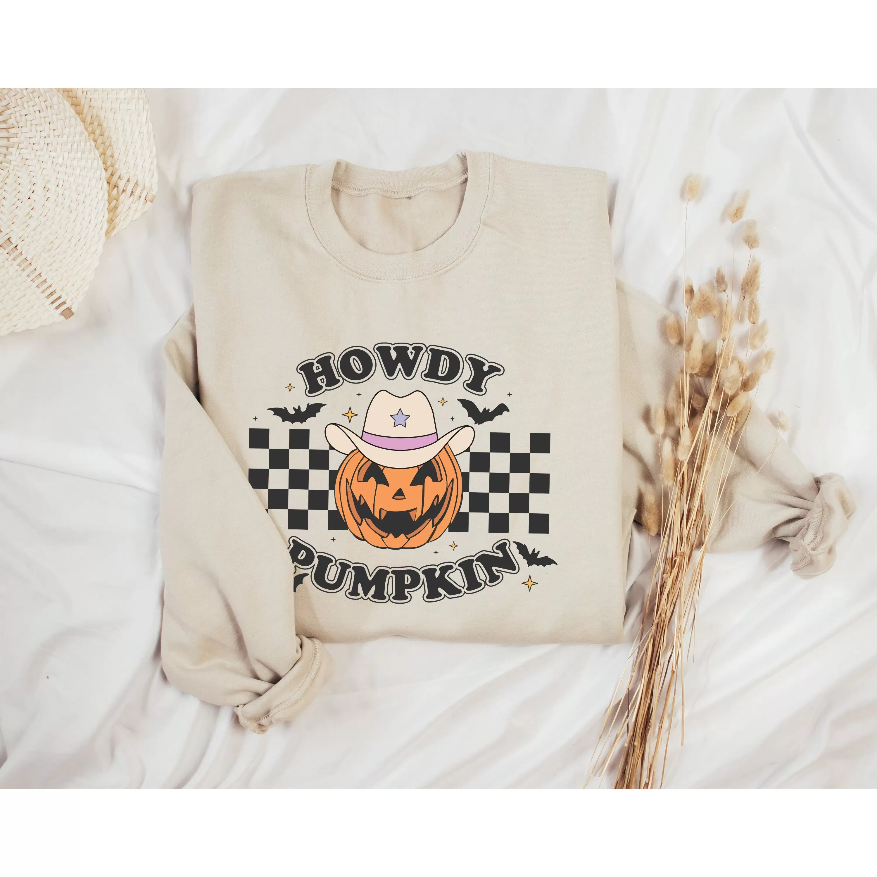 Howdy Pumpkin Halloween Sweatshirt