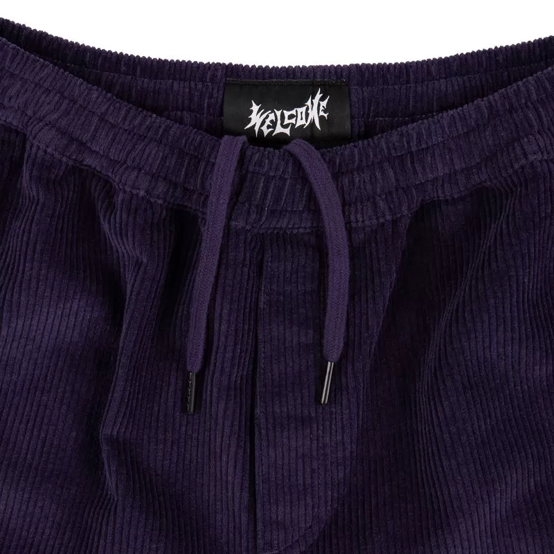 Hydra Corduroy Shorts - Eggplant