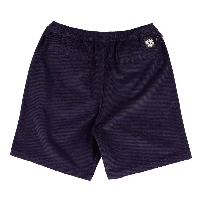 Hydra Corduroy Shorts - Eggplant