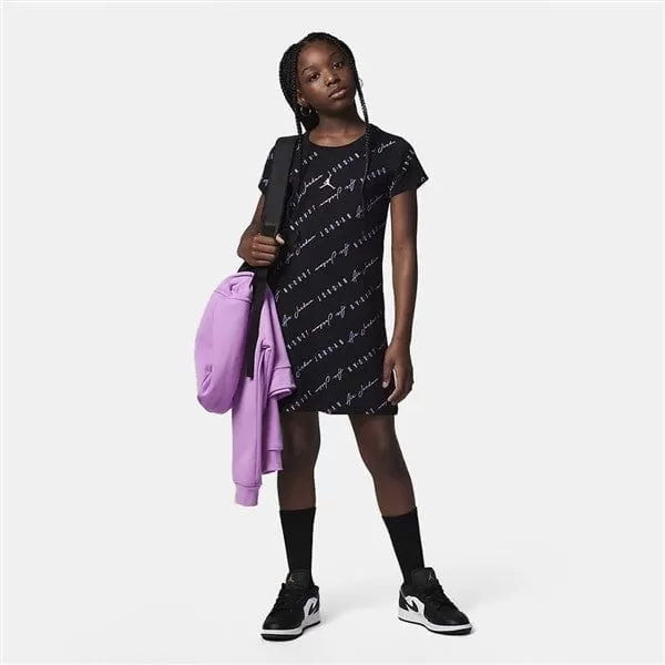 JORDAN ESSENTIALS AOP DRESS_ GRADESCHOOL GIRLS