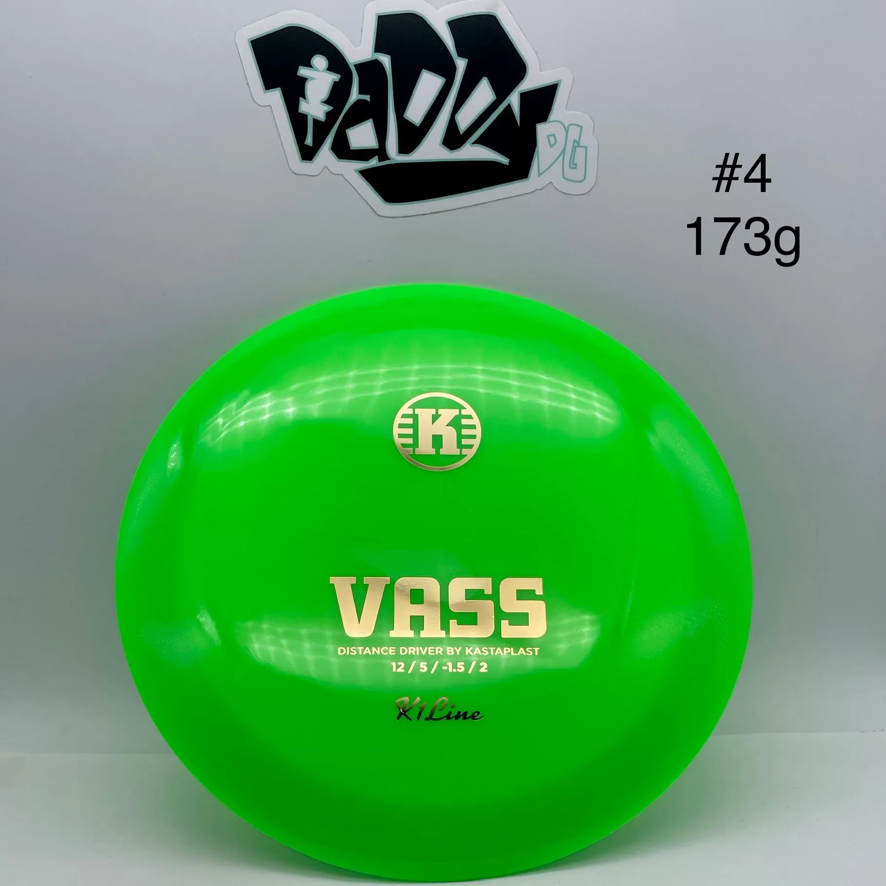 Kastaplast K1 Vass Distance Driver