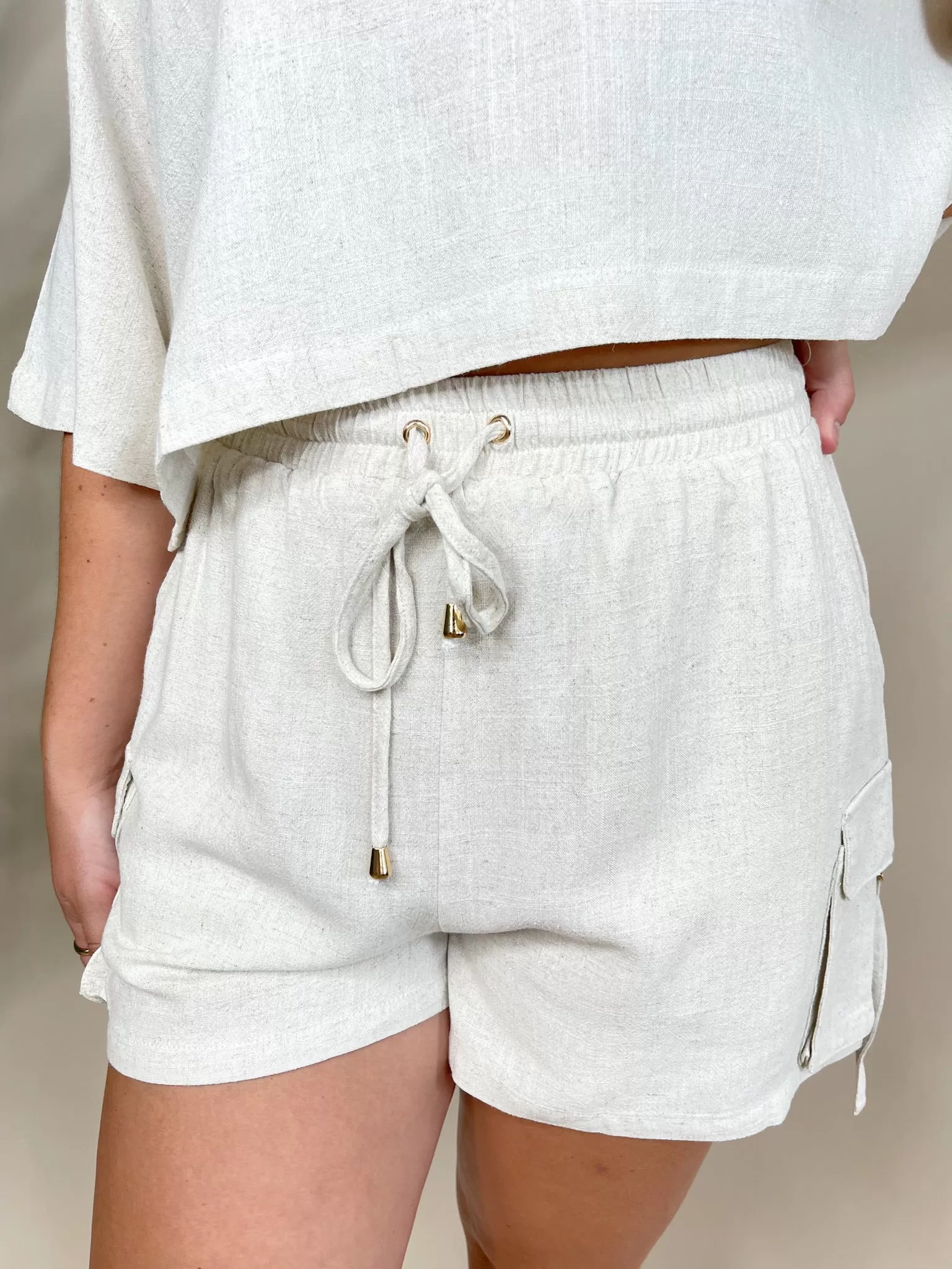 Keelee Linen Shorts