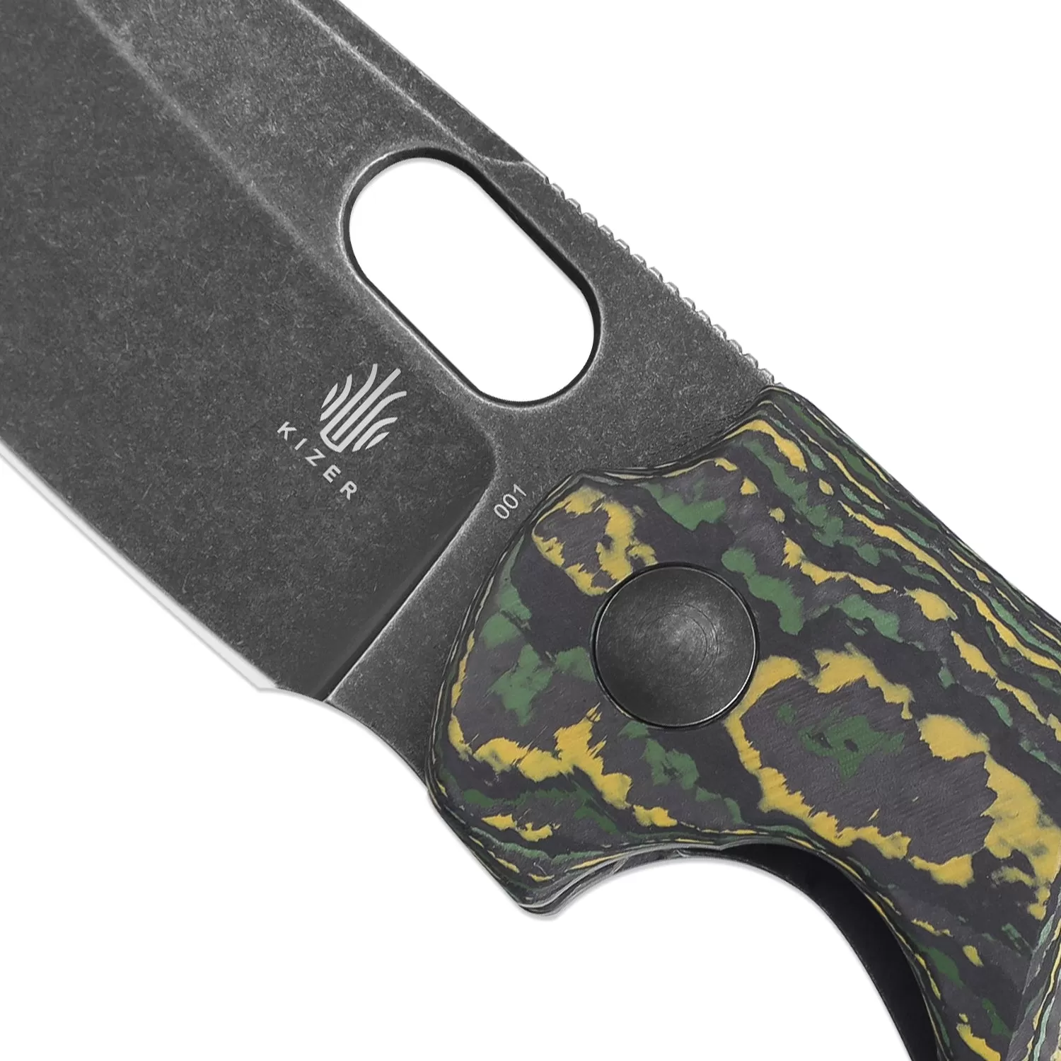 Kizer C01C Mini Sheepdog 20CV Blade Fatcarbon Handle Ki3488A7 (2.63 Black SW)