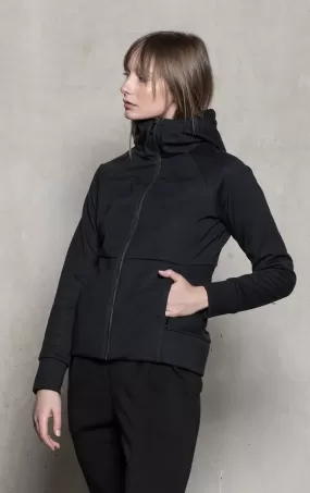 LAMINATED SOFTSHELL HOODY