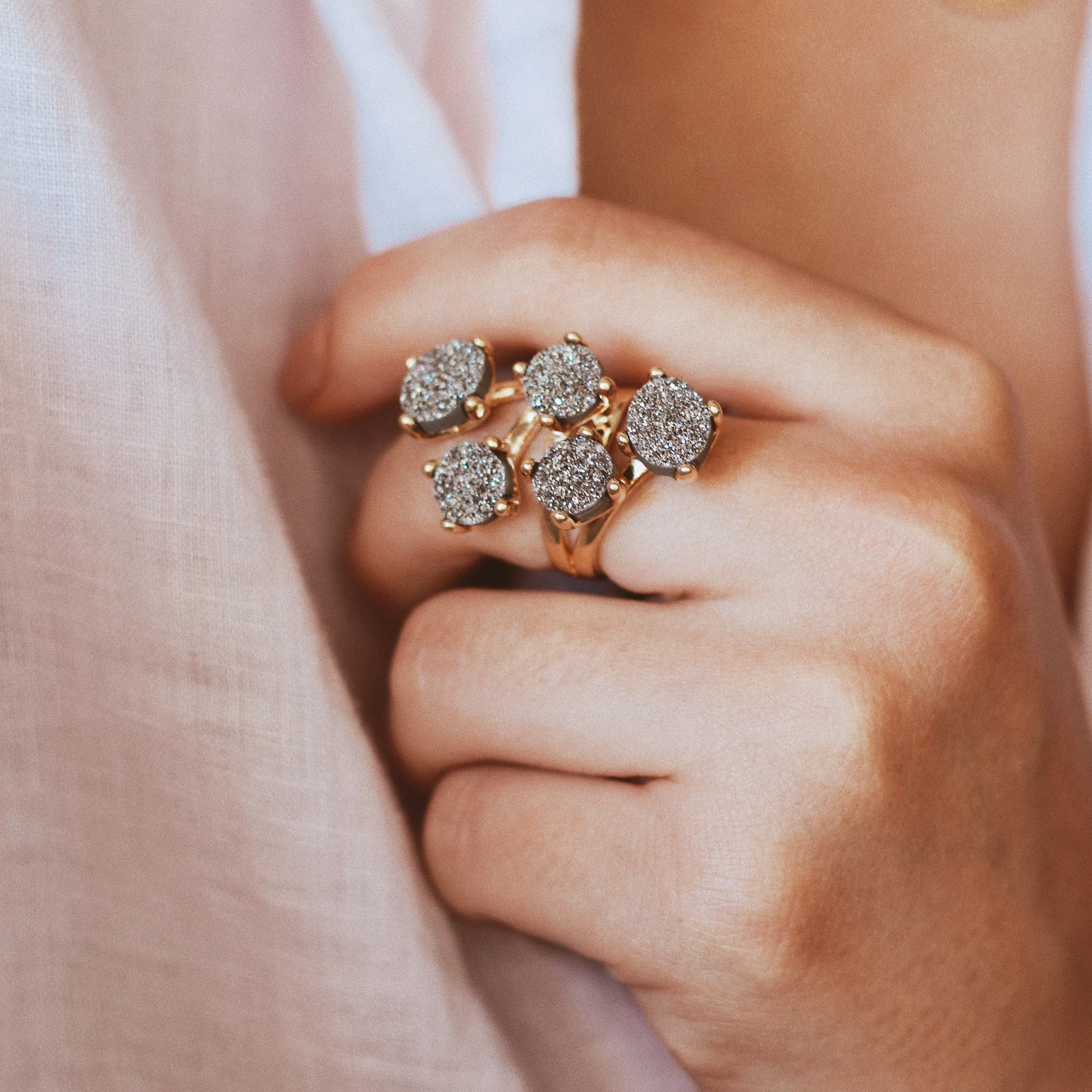 Lieve Druzy Ring