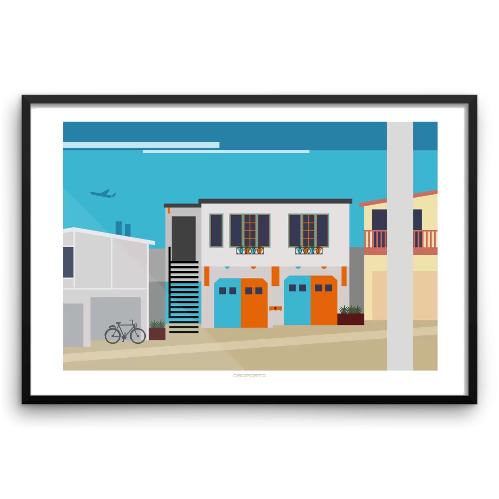 Manhattan Beach: Rosecrans Graphic Print