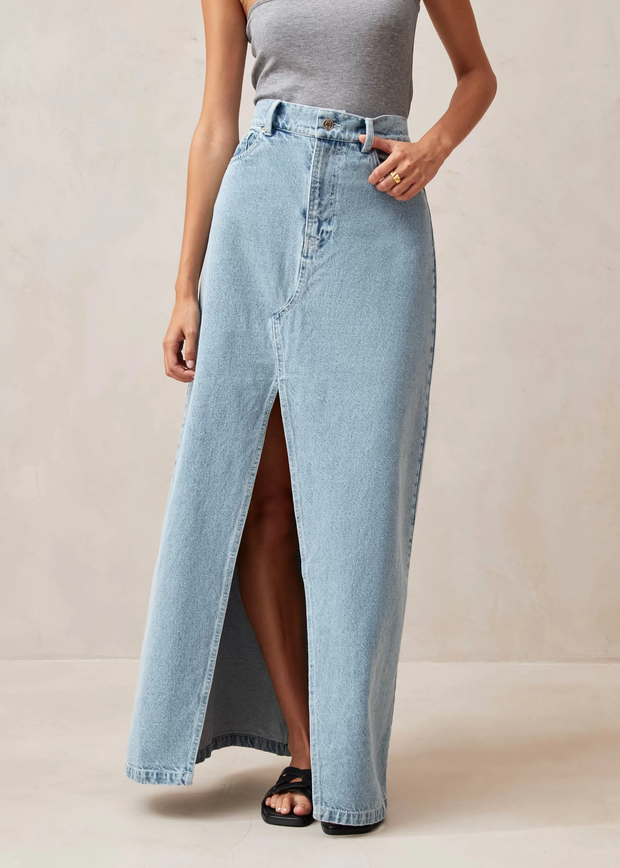 Mariana Blue Denim Skirt