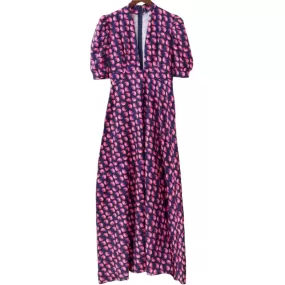 Maxi print dress