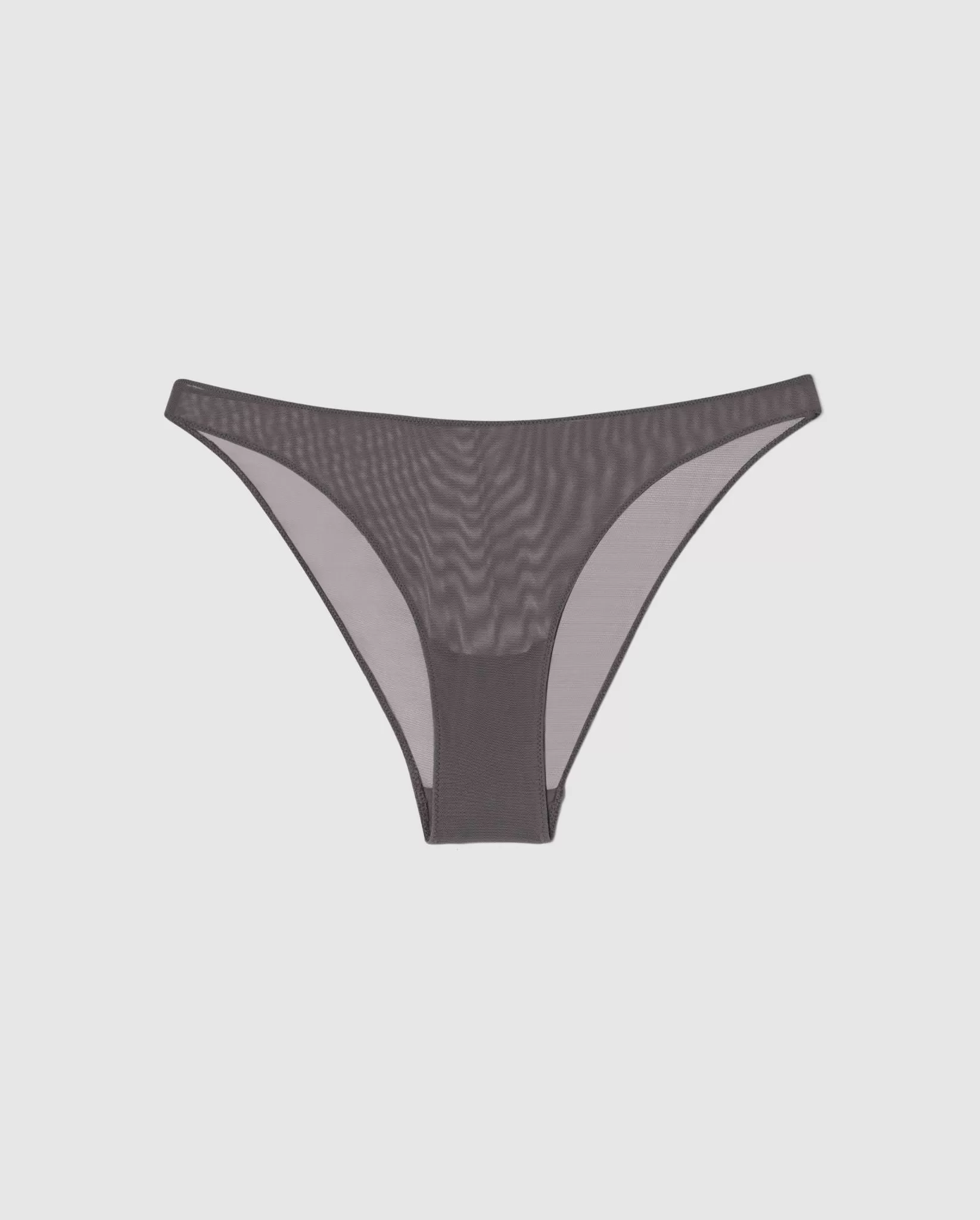 Mesh Bikini Briefs Grey