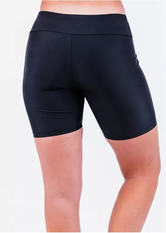 Mid-Thigh Swim Shorts