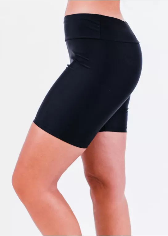 Mid-Thigh Swim Shorts