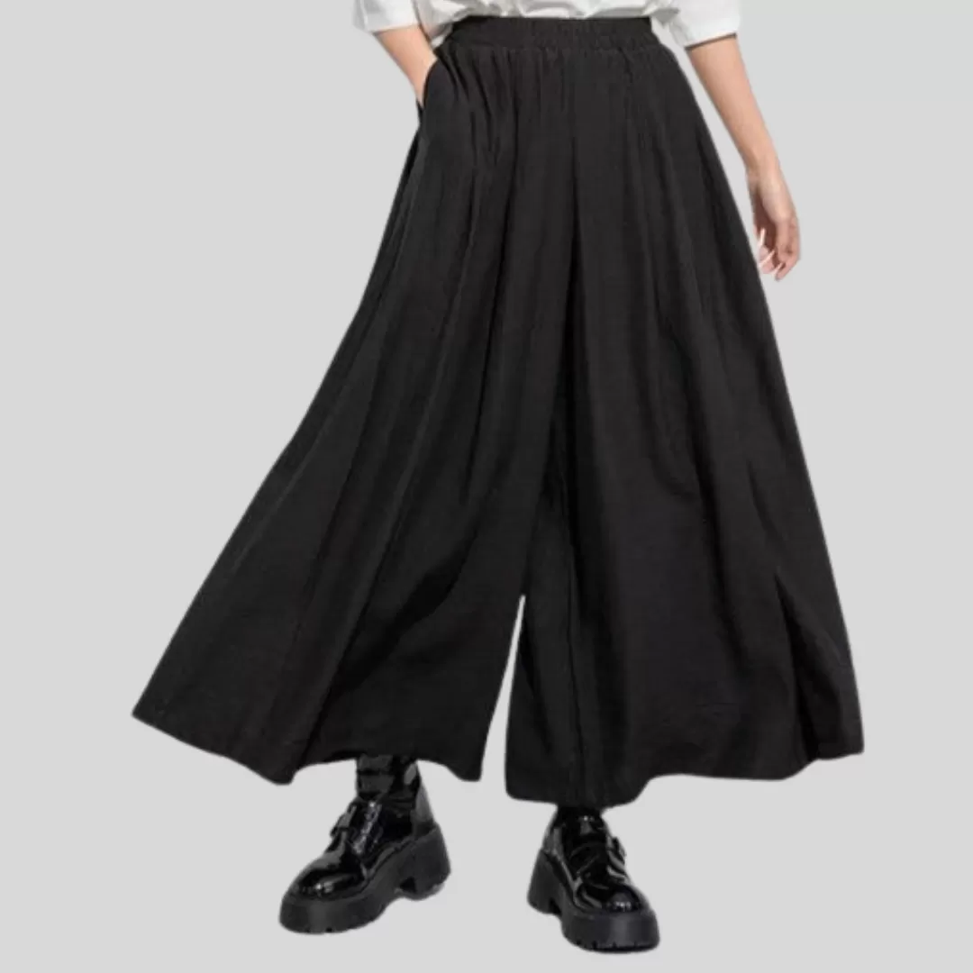 Miss Office Punk Wide Legged Trousers