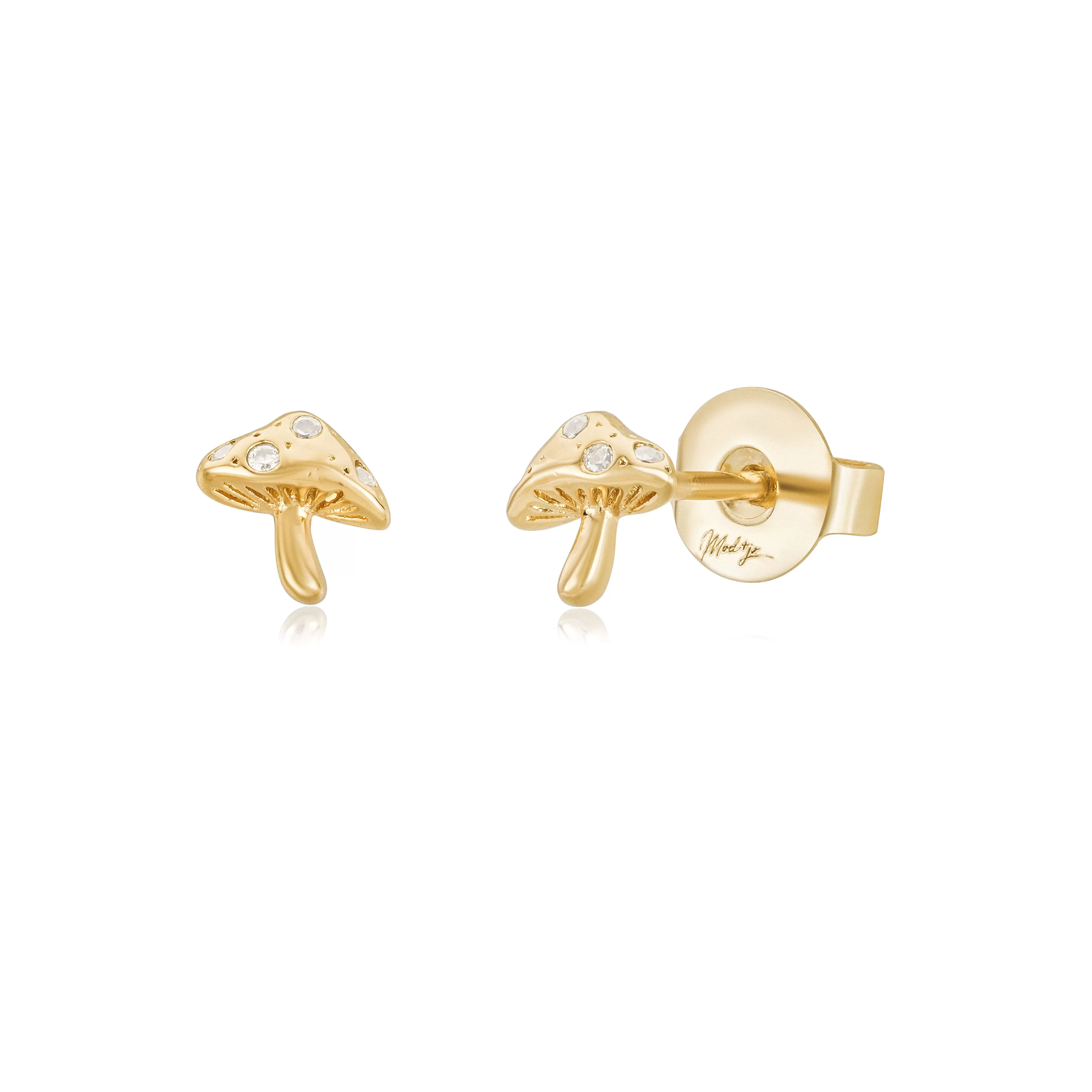 Mushroom Stud Earrings