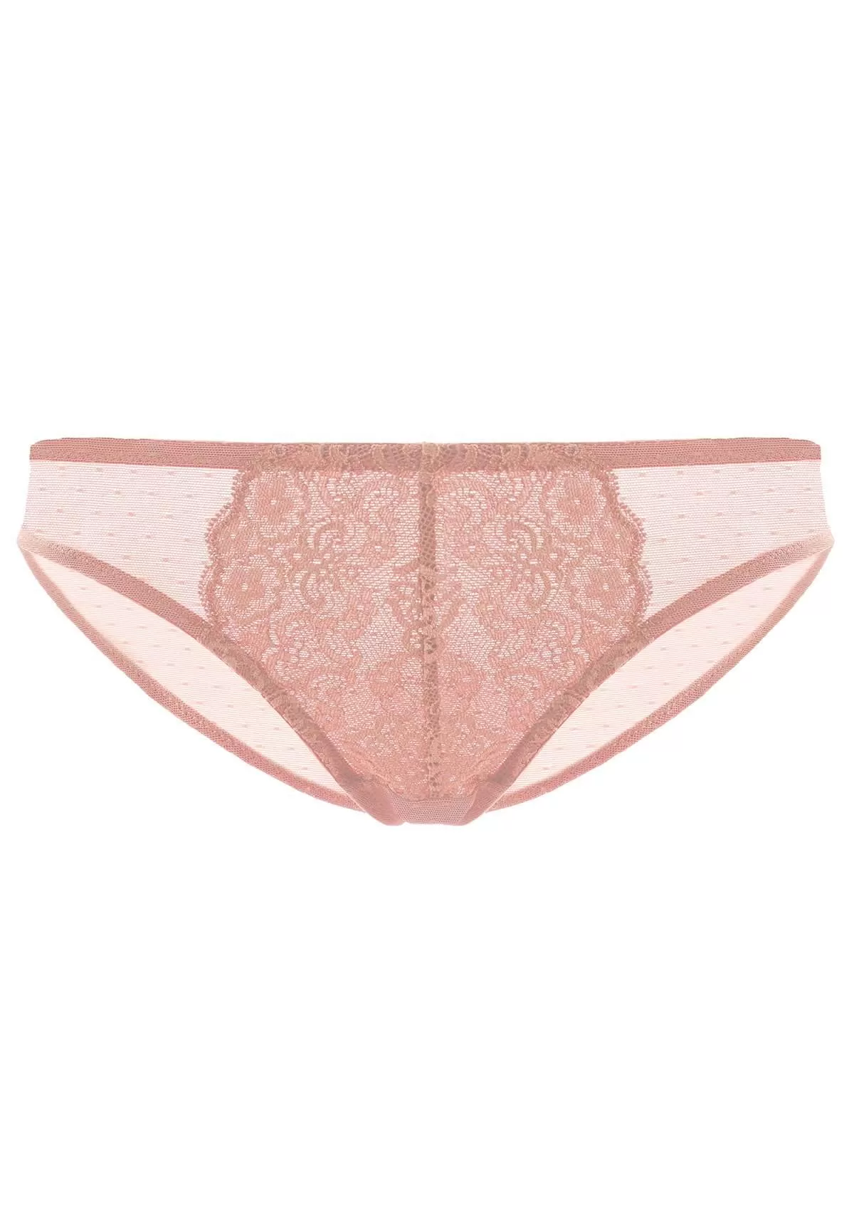 Nymphaea Front Floral Lace Bikini Underwear