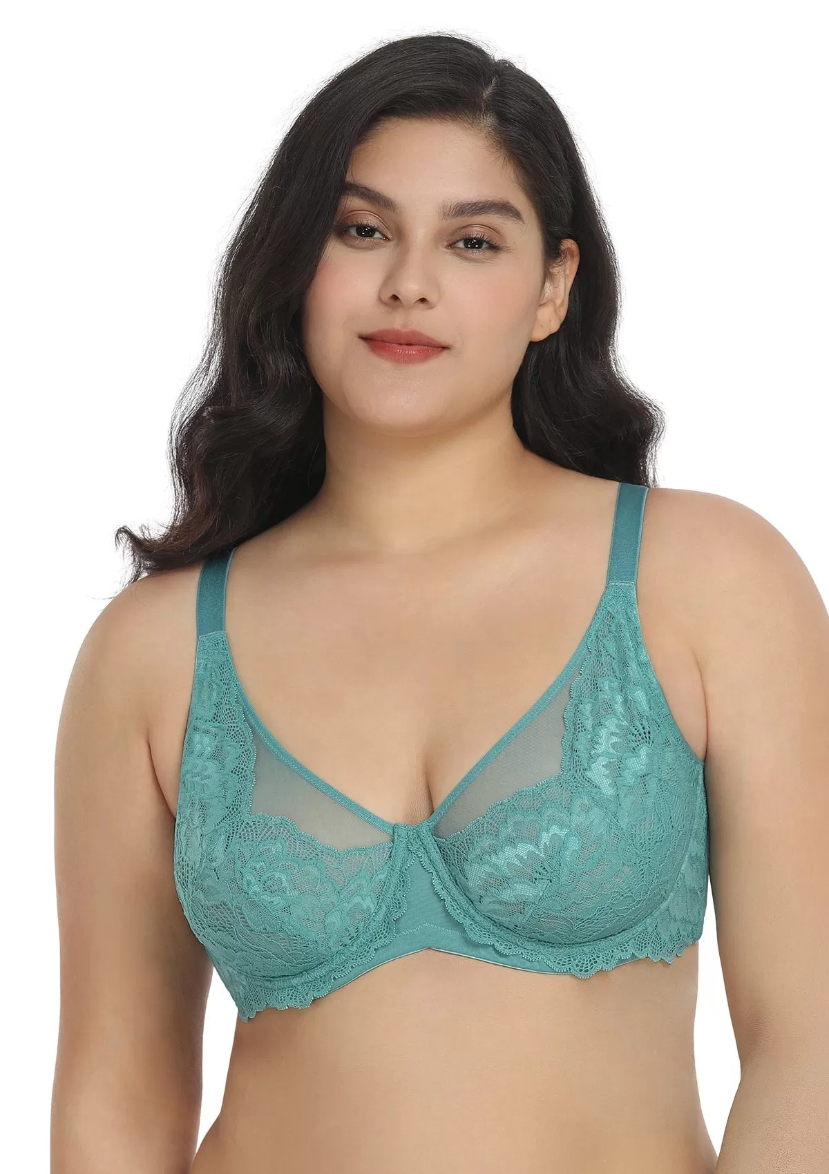 Paeonia Lace Underwire Bra Bundle