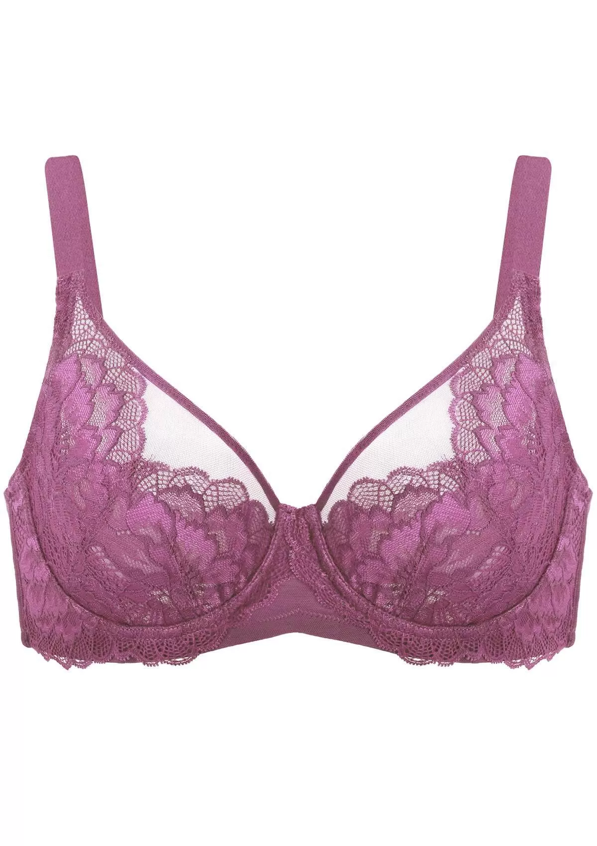 Paeonia Lace Underwire Bra Bundle