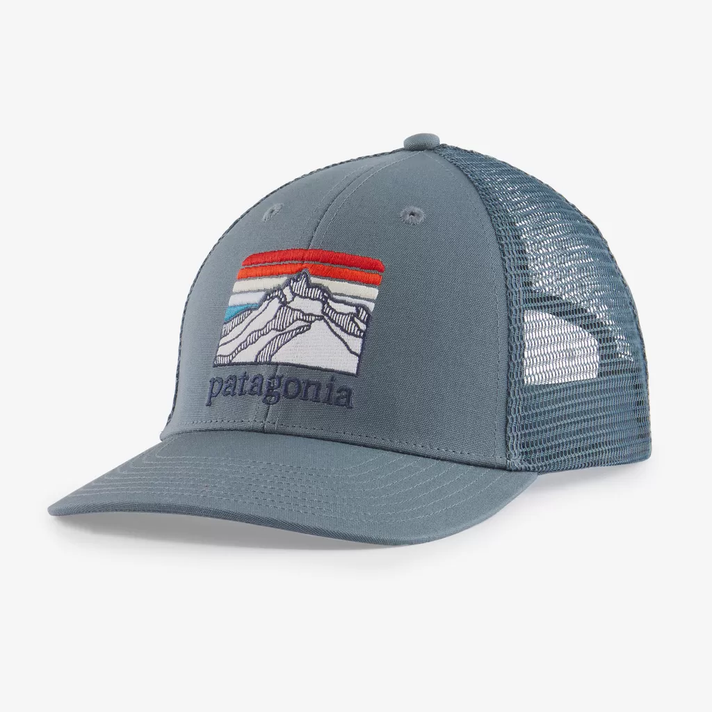 Patagonia Men's Line Logo Ridge LoPro Trucker Hat - Past Season