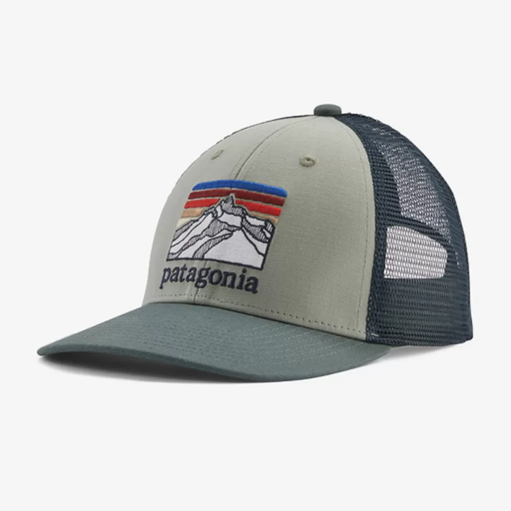 Patagonia Men's Line Logo Ridge LoPro Trucker Hat - Past Season