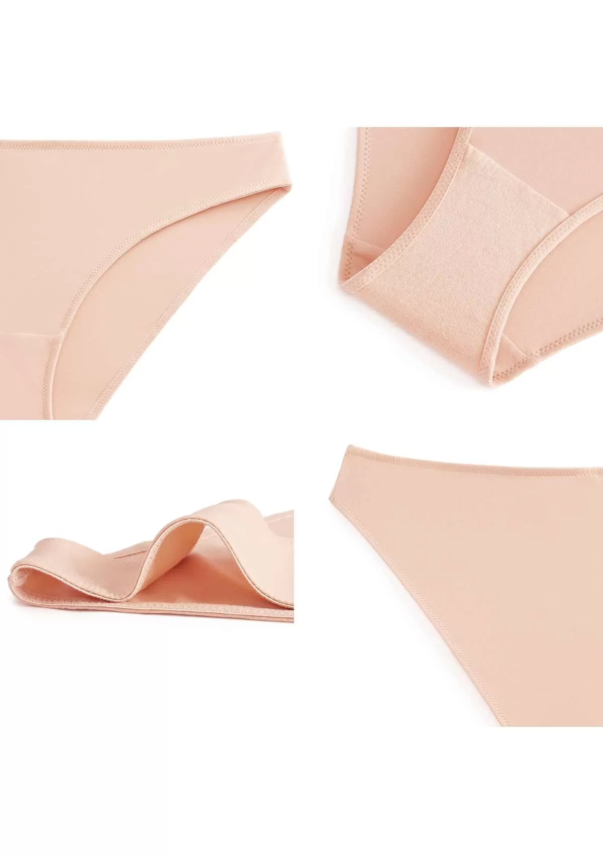 Patricia Smooth Classic Light Pink Soft Stretch Bikini Underwear