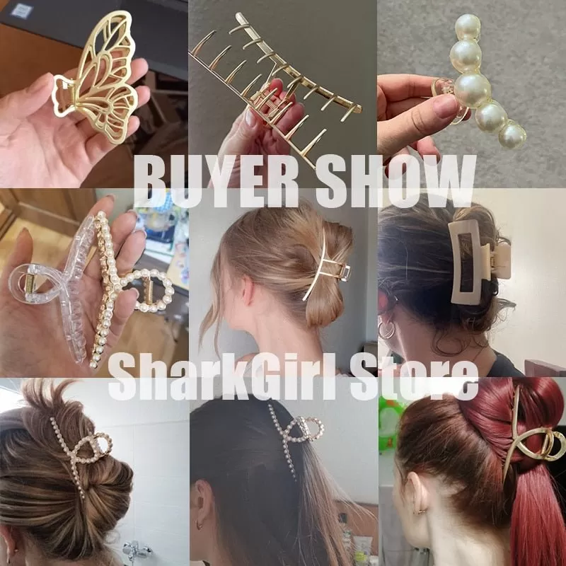 Pearl Hair Claw Clip