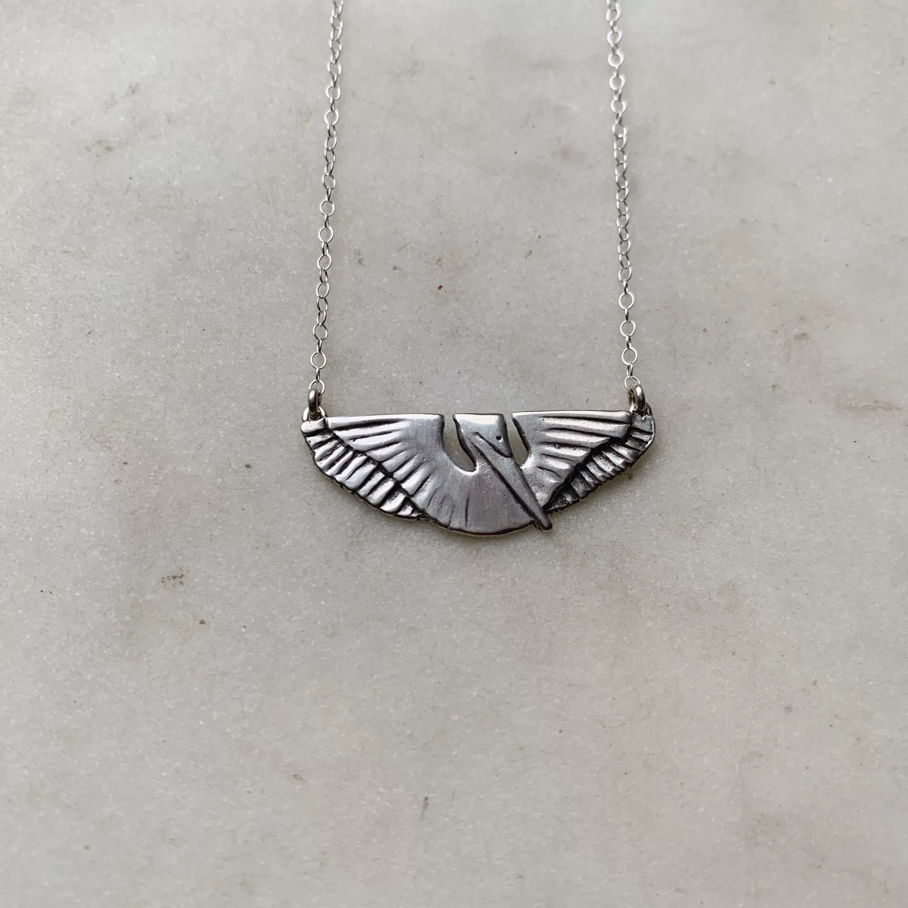 PELICAN BAR NECKLACE —SMALL