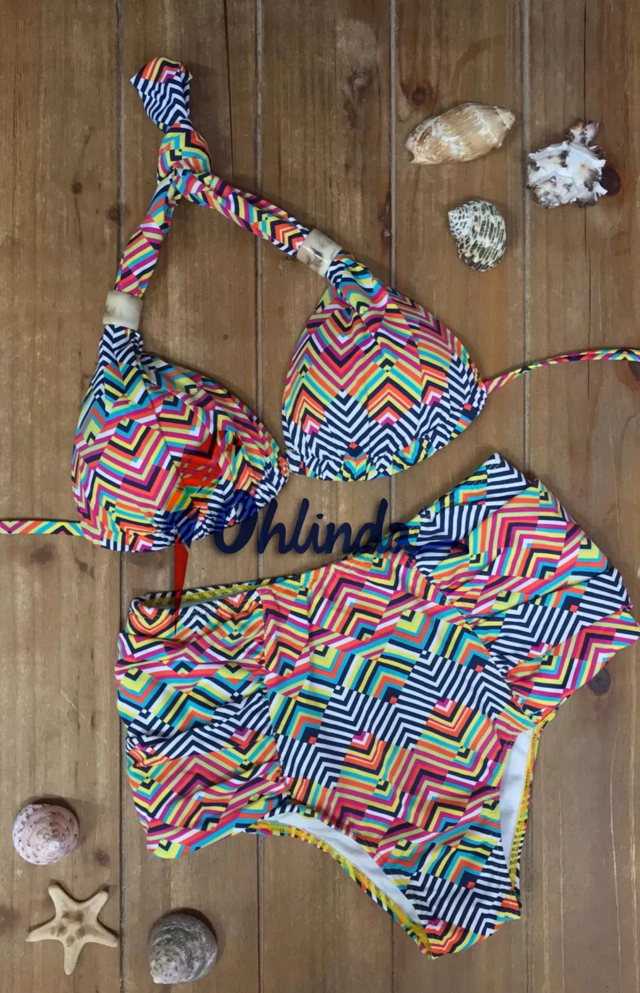 Perfect Love High Rise Bikini Set