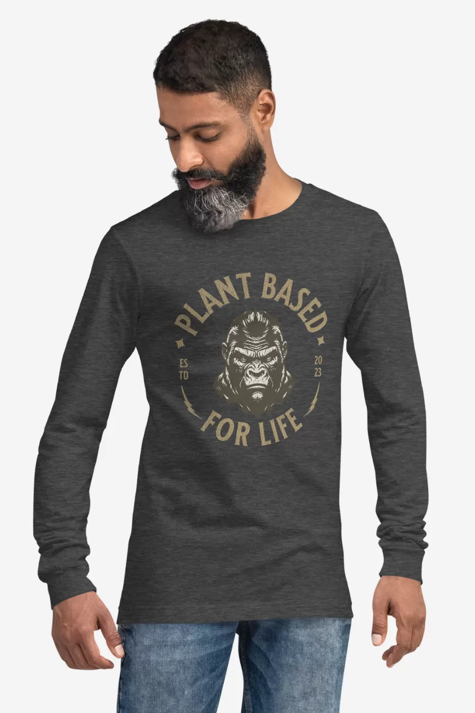 Plant Based For Life Unisex Long Sleeve Tee