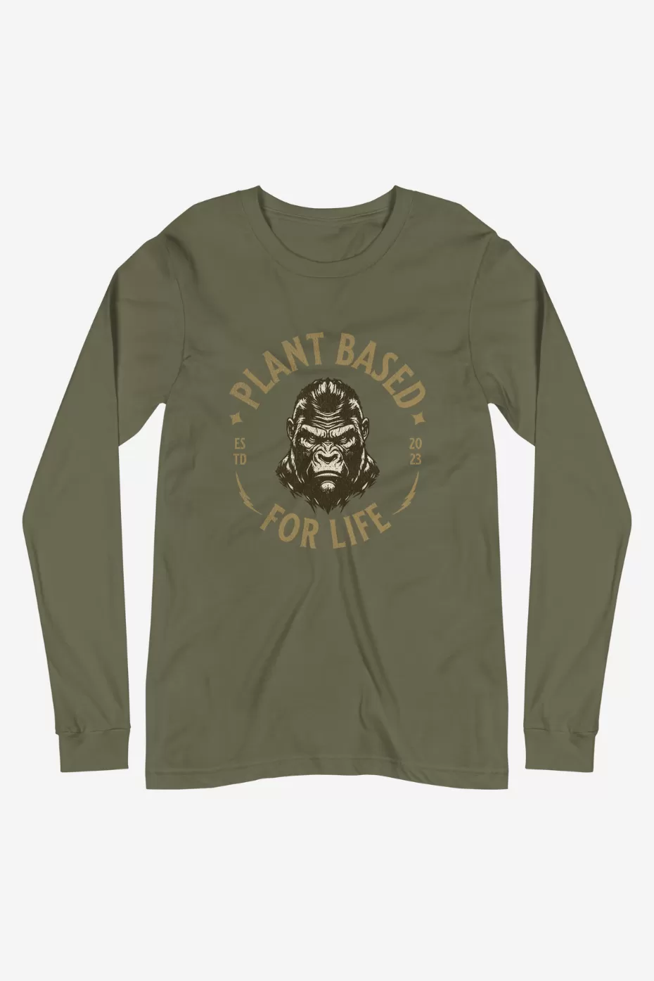 Plant Based For Life Unisex Long Sleeve Tee