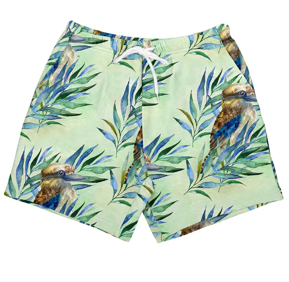 PREORDER Eucalyptus Kookaburra Play Shorts (Ships w/c 16th Sept)