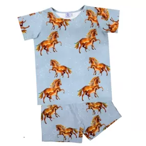 PREORDER Starlit Brumbies Kids' Shorts Pyjama Set (Ships w/c 16th Sept)