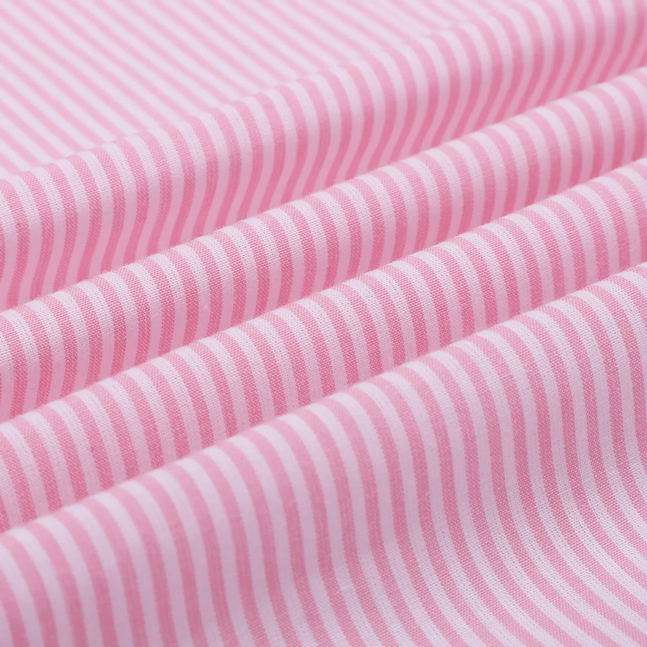 Prism Pink Pencil Stripe Regular Fit Half Sleeve Cotton Shirt