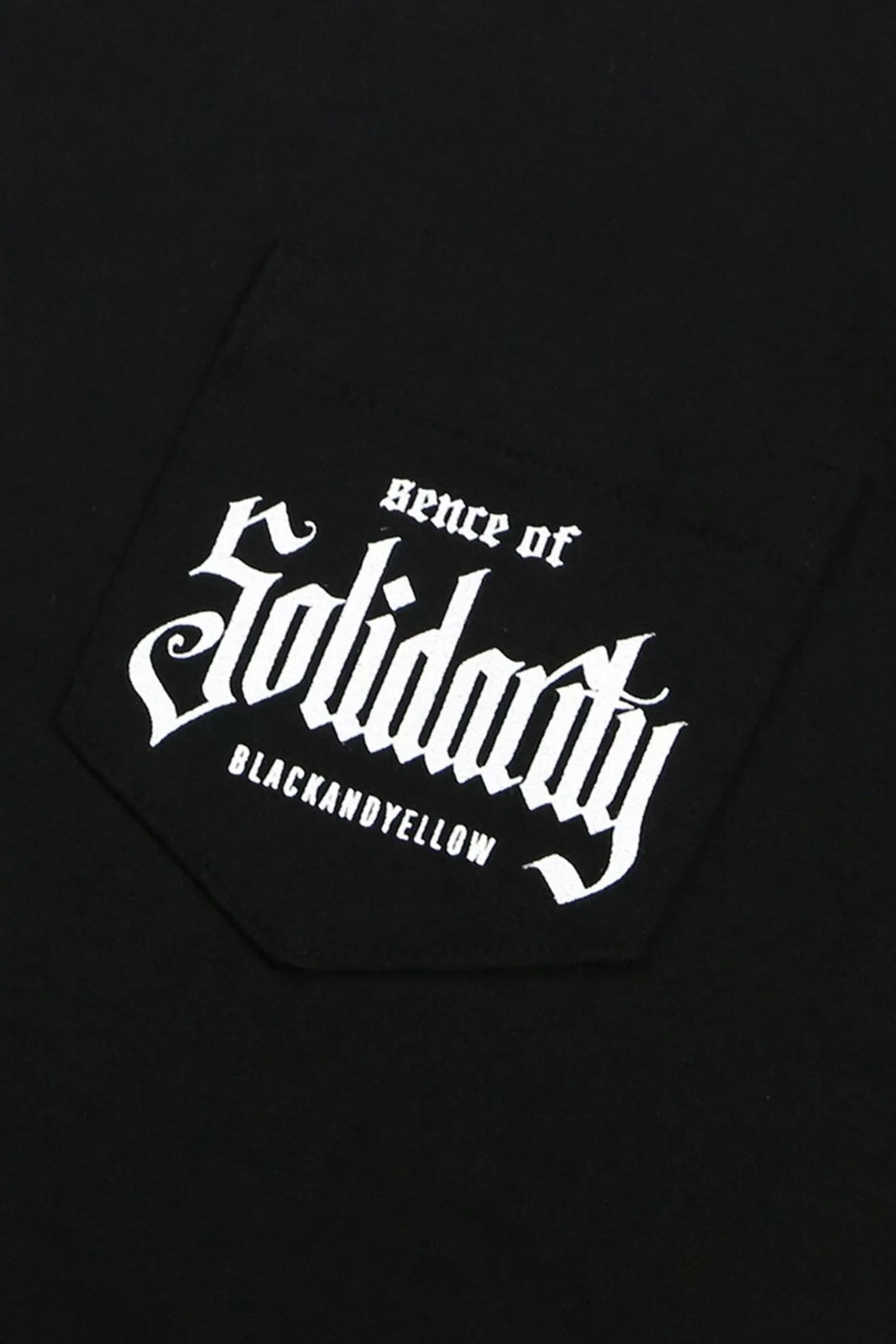 Rats Solidarity Pocket Long Sleeve - Black