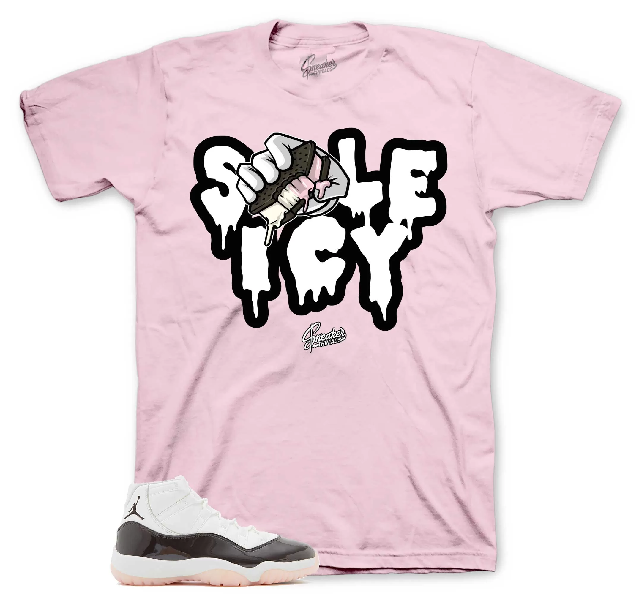 Retro 11 Neapolitan Shirt - Sole icy