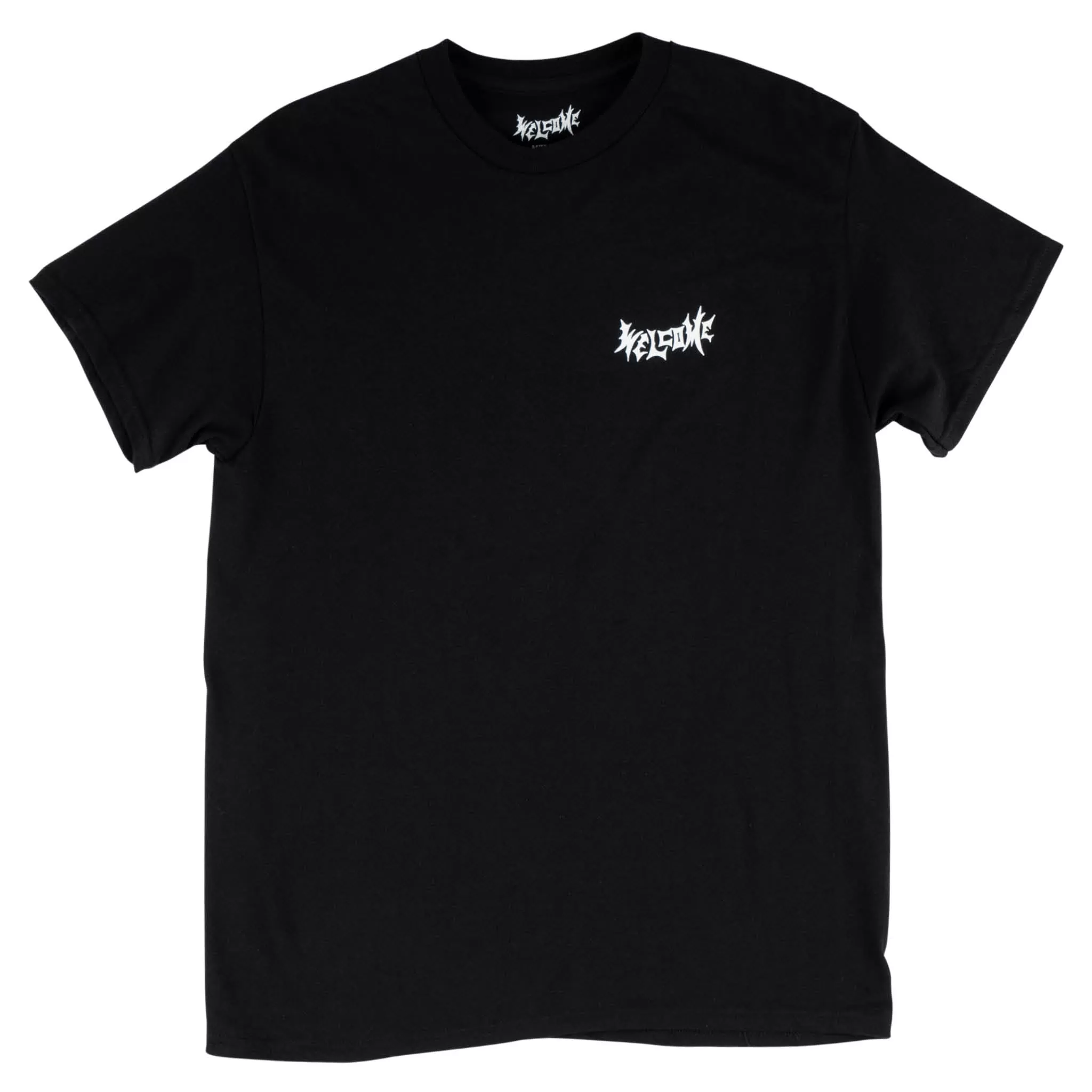 Saint Printed Tee - Black/White