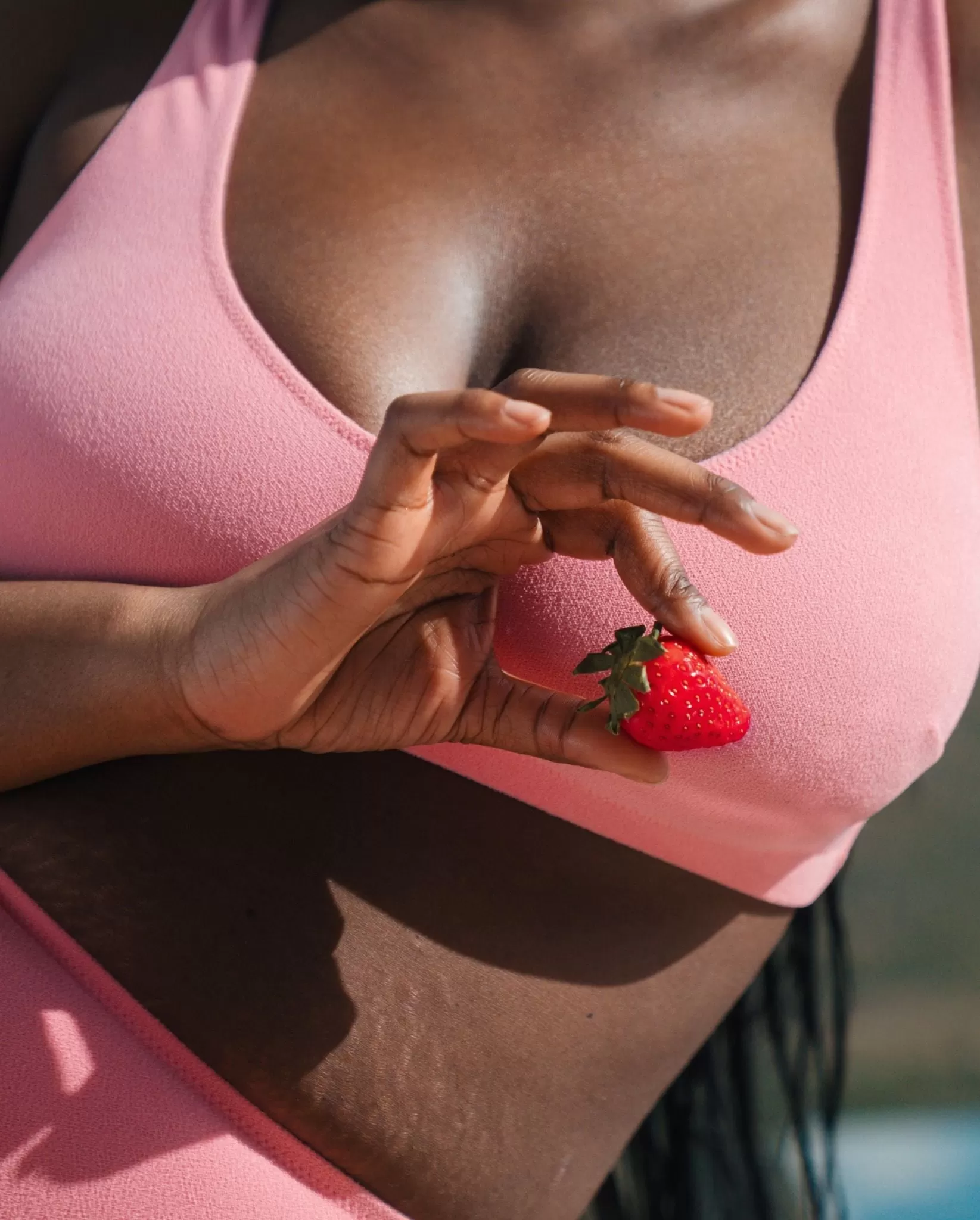 Scoop Bikini Top Candy Pink