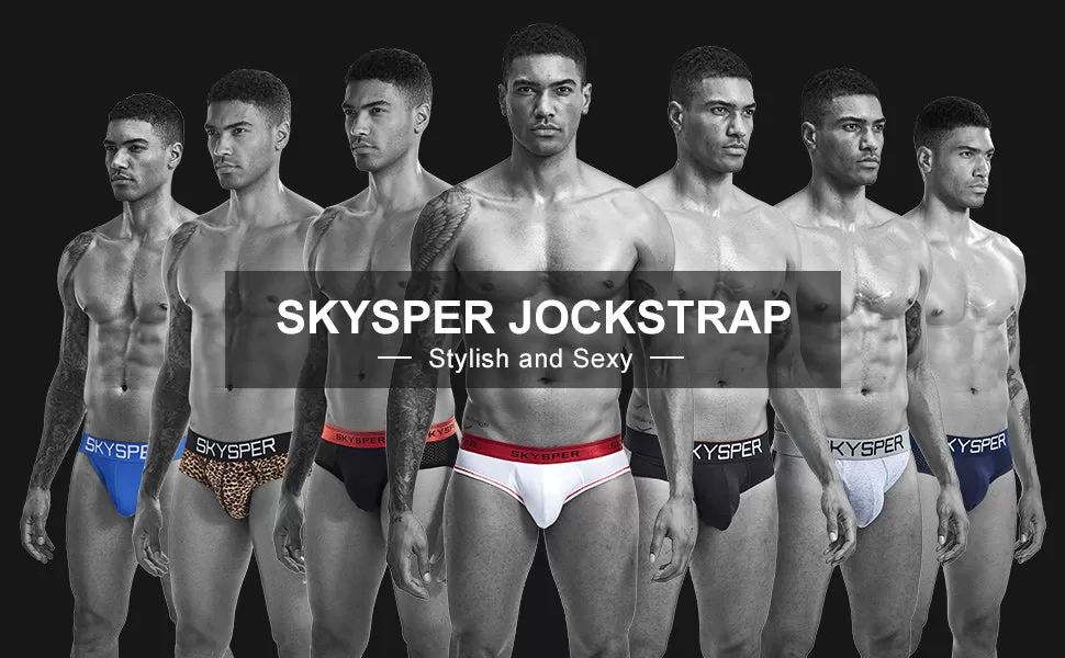 SG01 - SKYSPER Men's Cotton Jockstrap Underwear Athletic Supporter