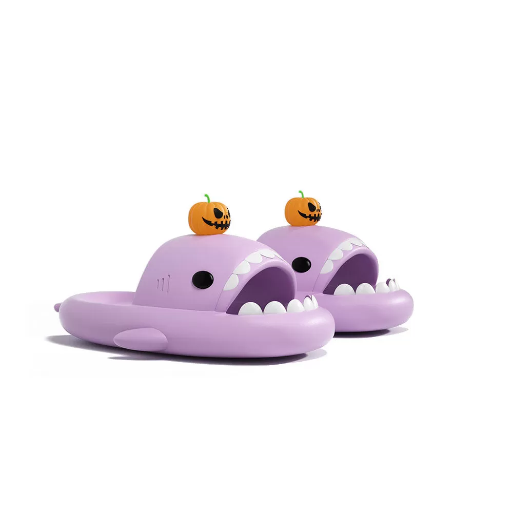 Sharkicks Basic - Pumpkin Shark Slides