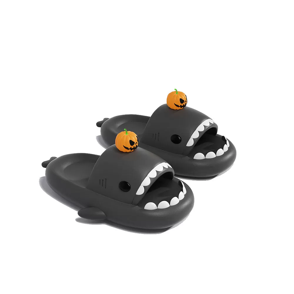 Sharkicks Basic - Pumpkin Shark Slides