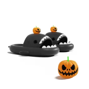 Sharkicks Basic - Pumpkin Shark Slides