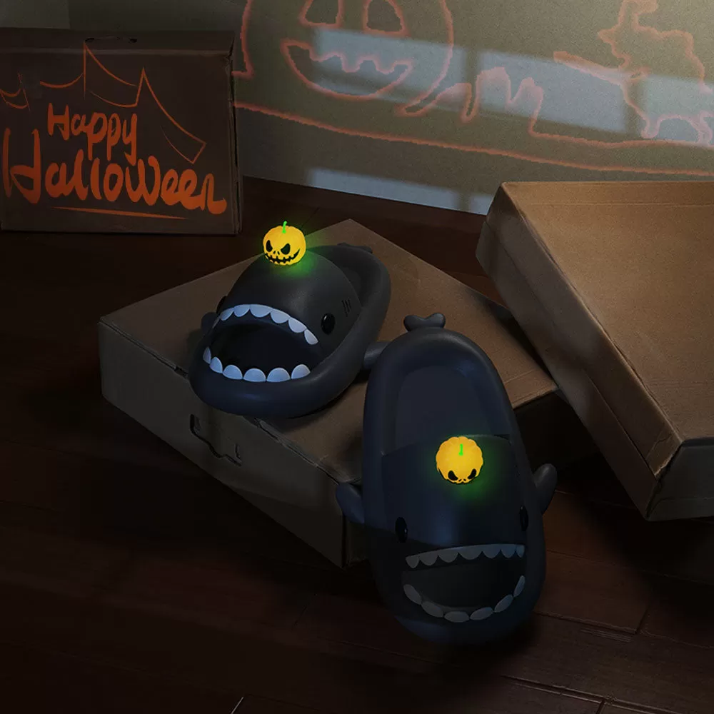 Sharkicks Basic - Pumpkin Shark Slides