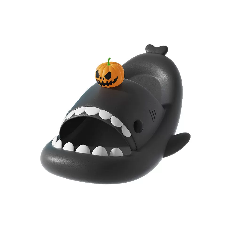 Sharkicks Basic - Pumpkin Shark Slides