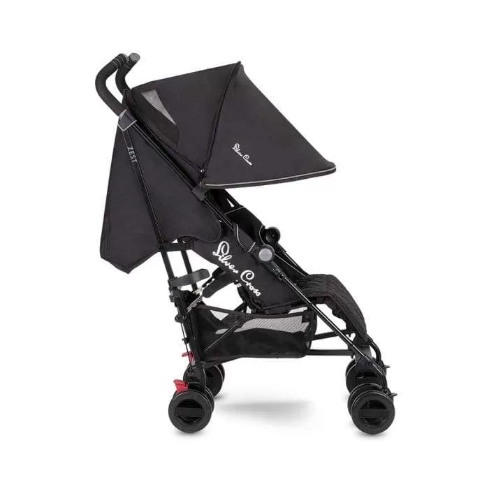 Silver Cross Zest Stroller - Black