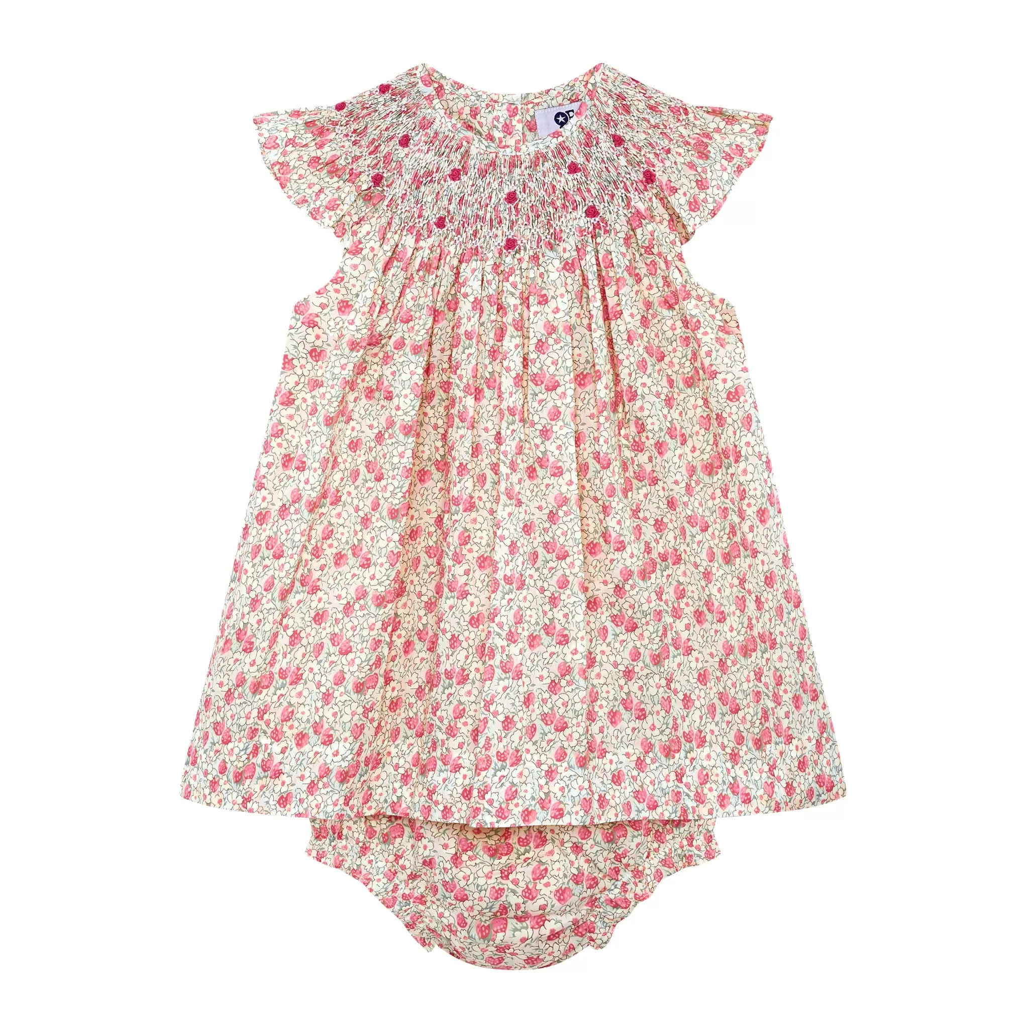 Smocked Baby Dress - Jada