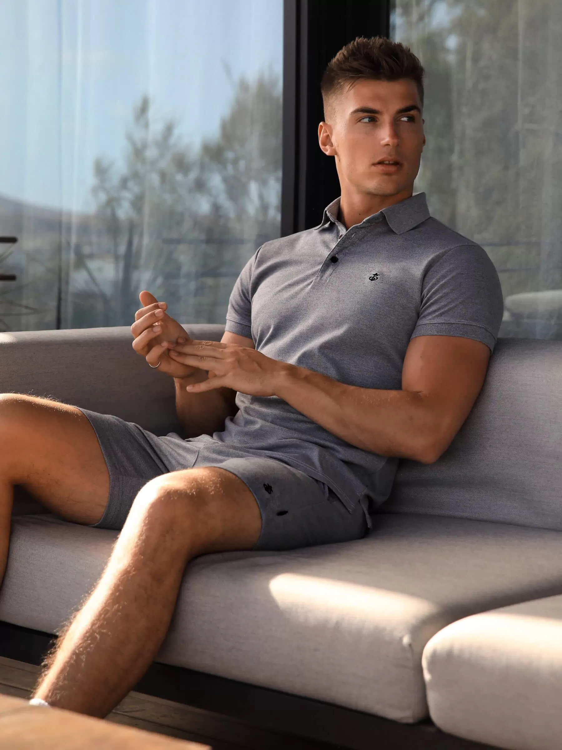 Sorrento Polo - Grey